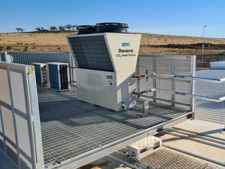 Revere CO2 Heat Pump at Eynesbury Recreation Reserve
